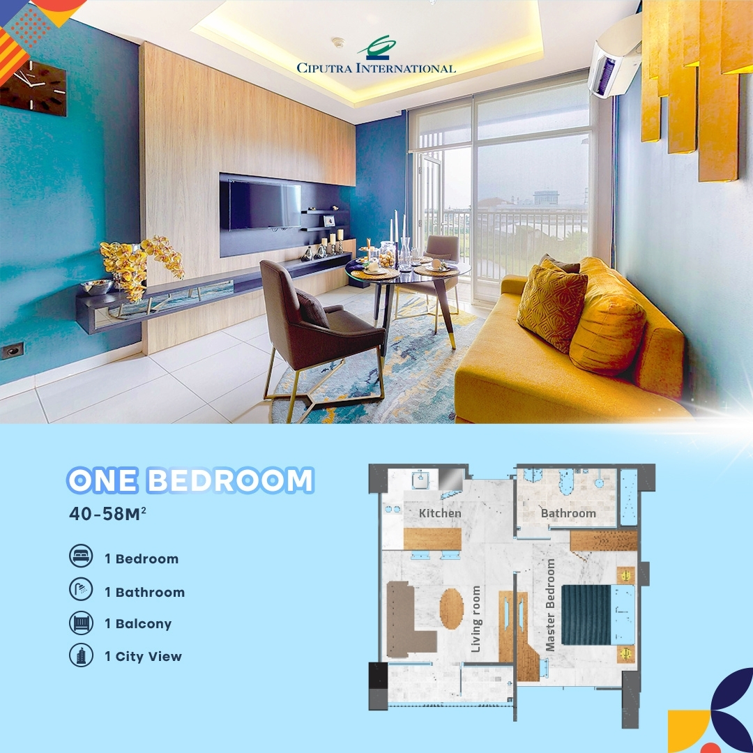 Apartemen 1 bedroom