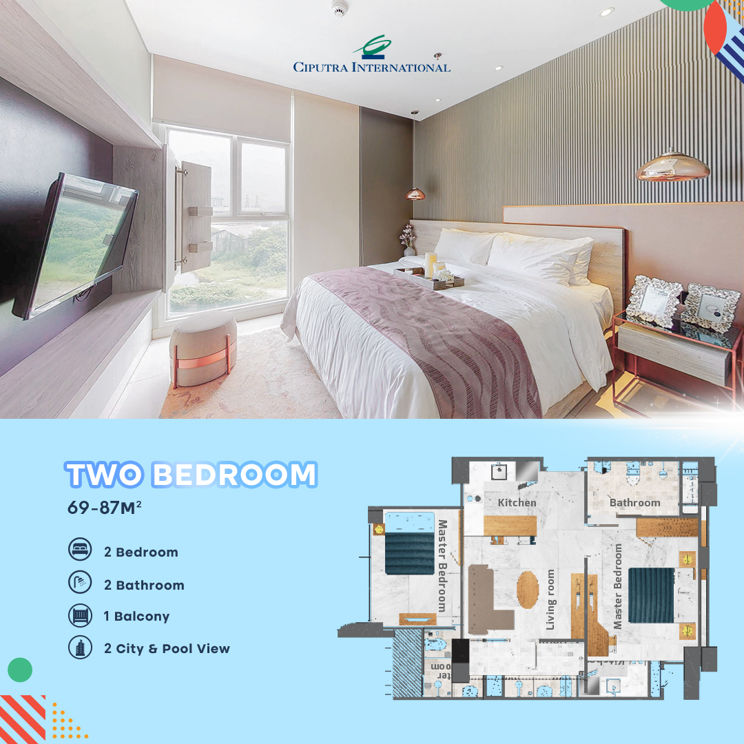 Apartemen 2 bedroom