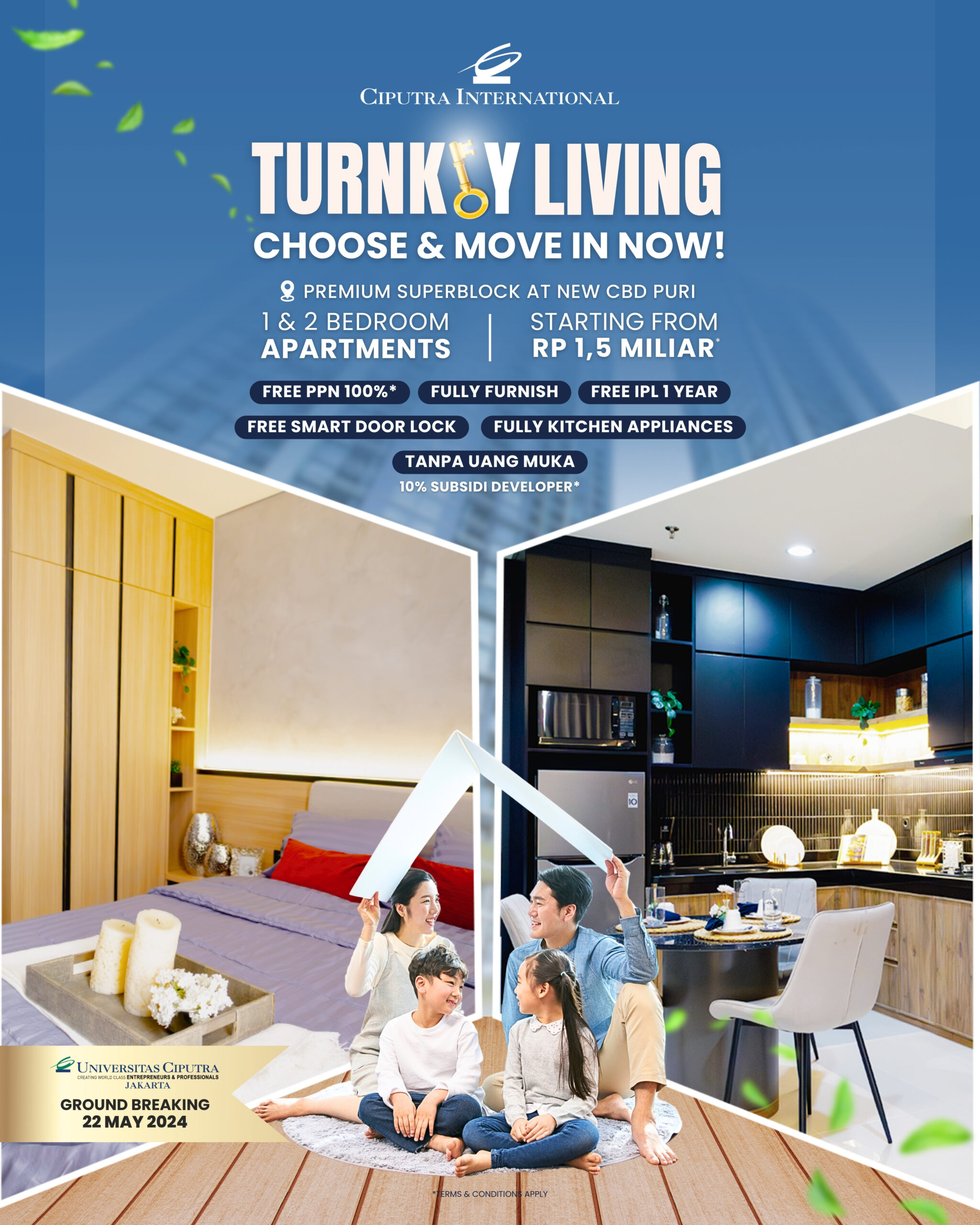 Turnkey Living_IGf dengan bintang